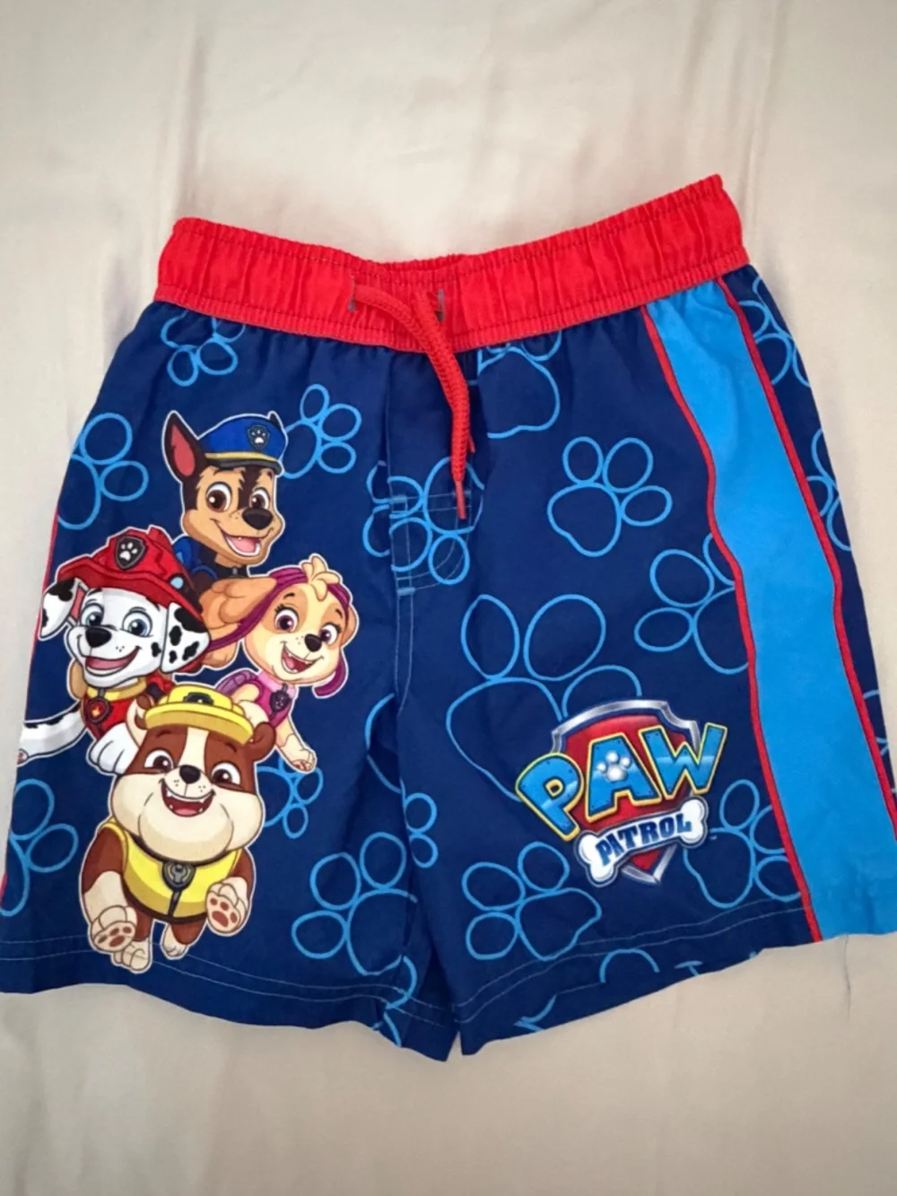 PAW Patrol Boys 2-Piece Rash Guard Swim Set Size 5/6
